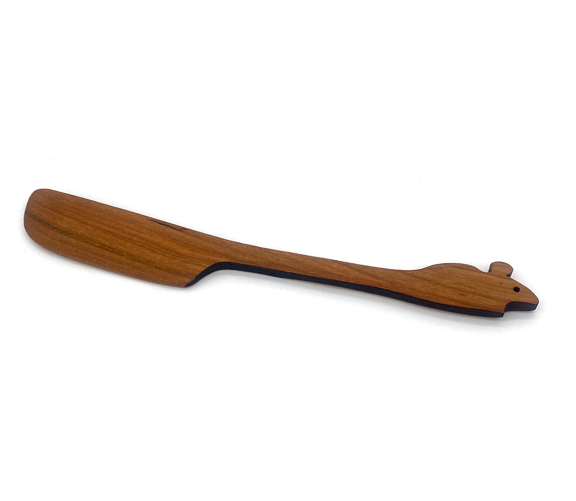Mouse Spreader, 7" Cherry by Jonathon's Spoons